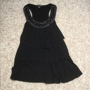 Forever 21 beaded tiered tank top